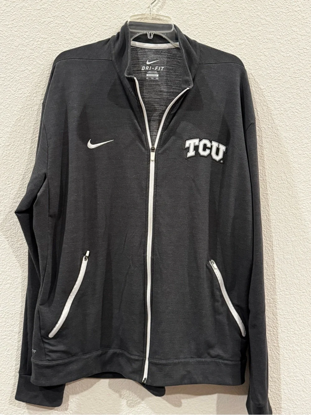 Nike Dri-FIT TCU Horned Frogs full-zip performance jacket